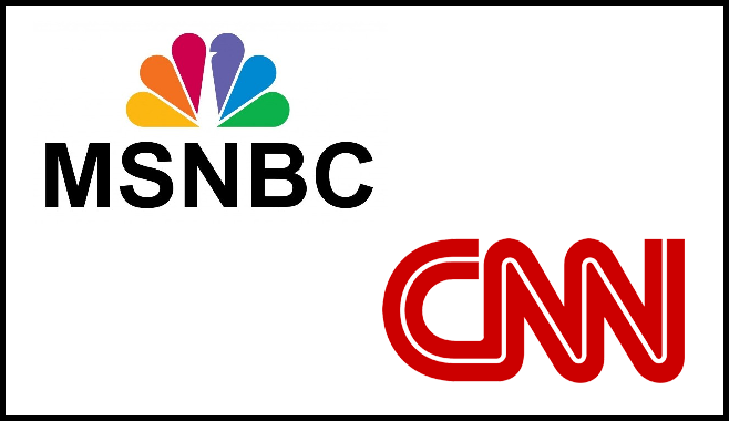 MSNBC and CNN Logos