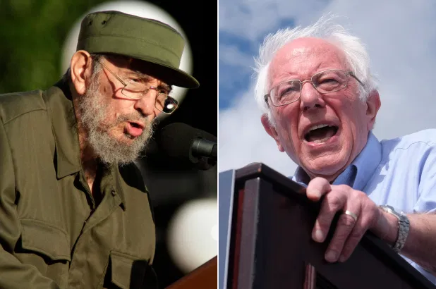 Bernie Sanders and Fidel Castro