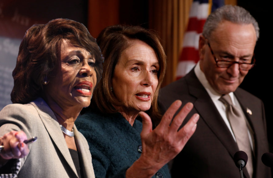 Waters, Pelosi, and Schumer spealing