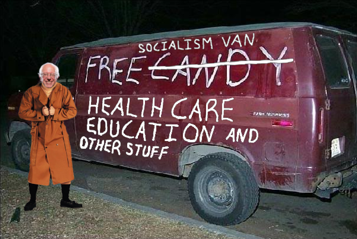 Bernie and his Socialism Van