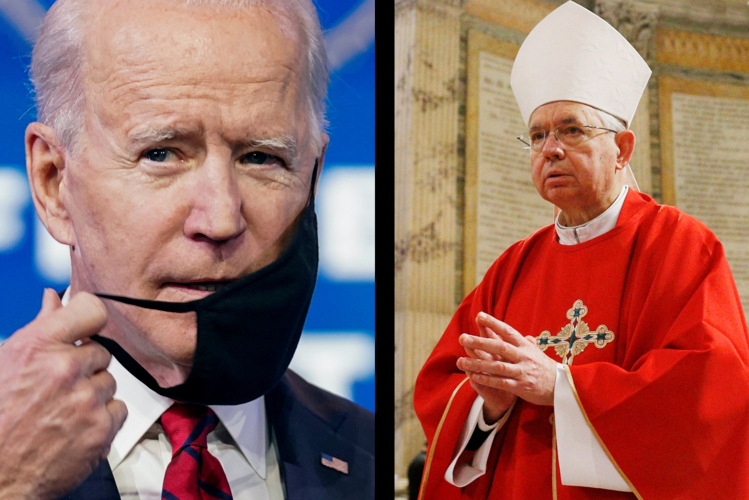 Biden and a Bishop