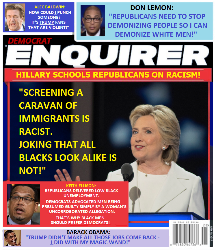 Magazine Cover: Hillary Schools Us