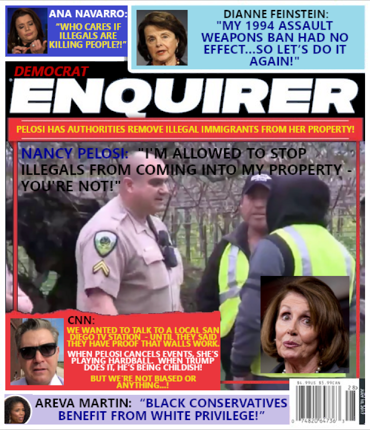 Magazine Cover:  Pelosi Ejects Illegals